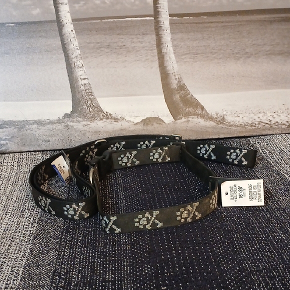 Make Offer! Lupine Stylish Black Dog Leash with Pattern - Picture 1 of 5